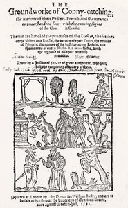 1592年に公開されたConny-Catchingの基礎 作： English School